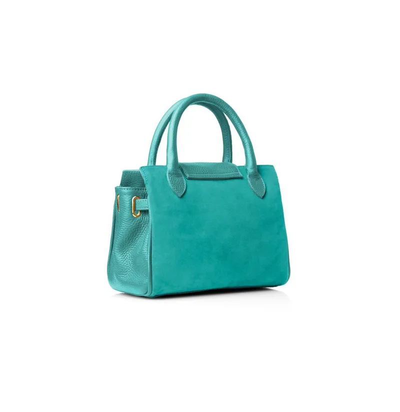 Fairfax and Favor Mini Windsor Bag in Turquoise-6